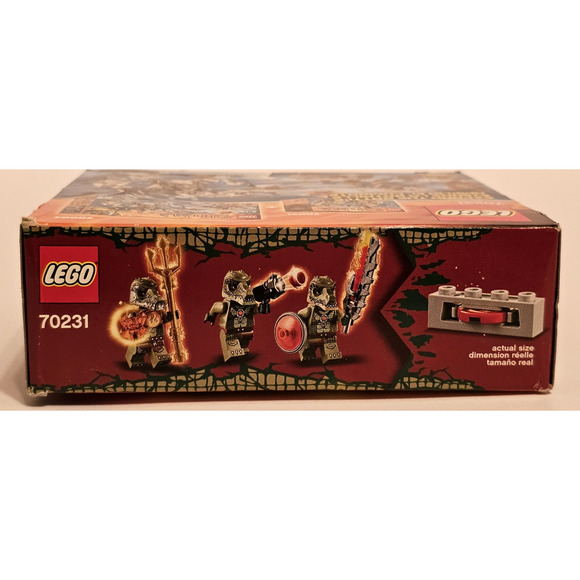 CROCODILE TRIBE PACK Lego LEGENDS OF CHIMA Set #70231 NEW Sealed RETIRED - Picture 4 of 15
